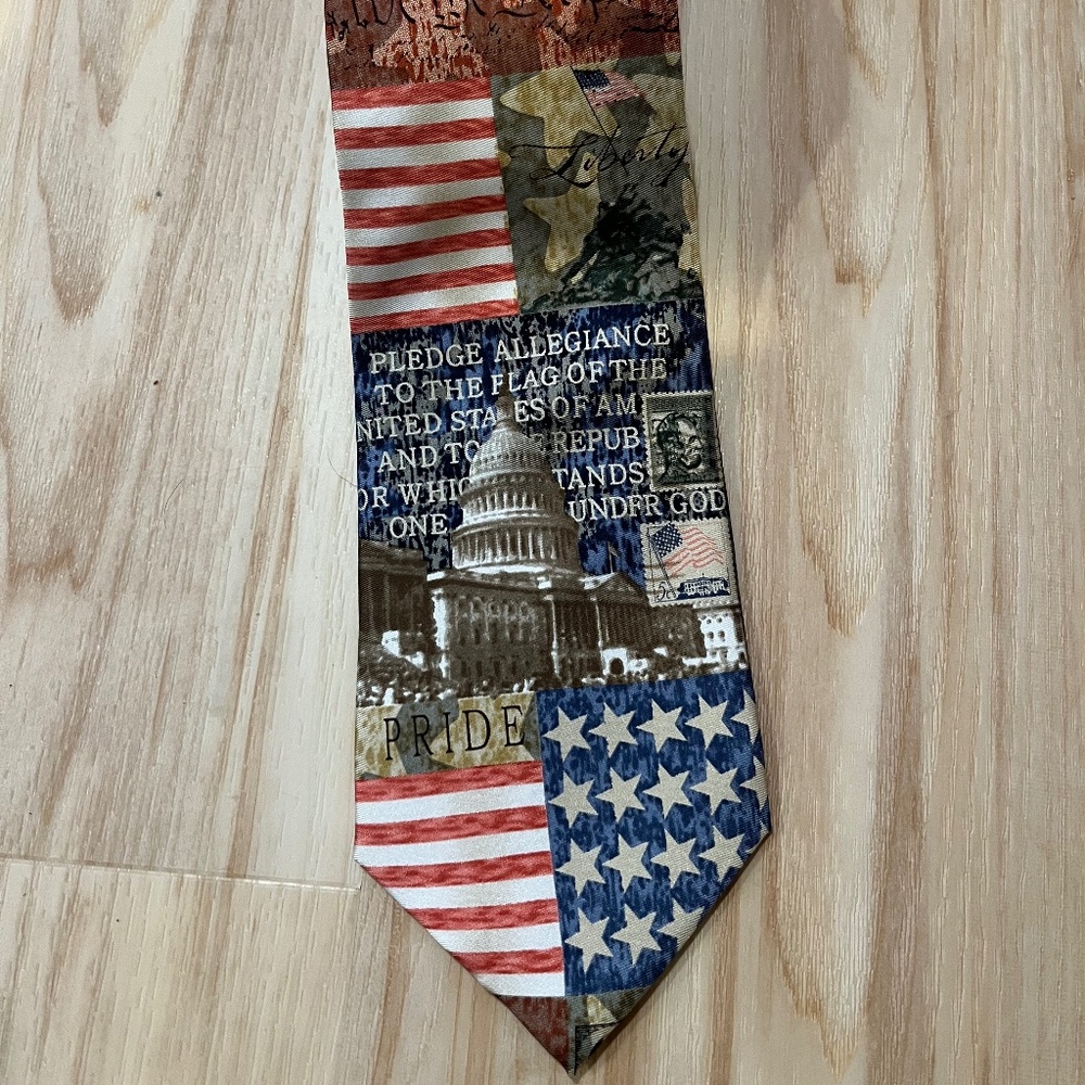 Eagle Wings  Patriotic Tie